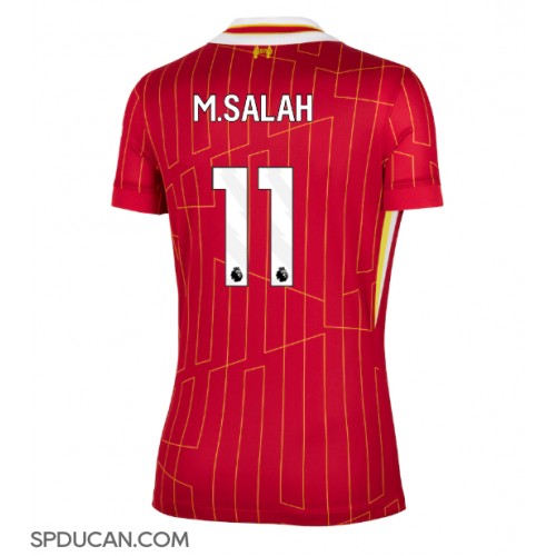 Zenski Nogometni Dres Liverpool Mohamed Salah #11 Domaci 2024-25 Kratak Rukav